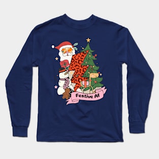 festive af Long Sleeve T-Shirt